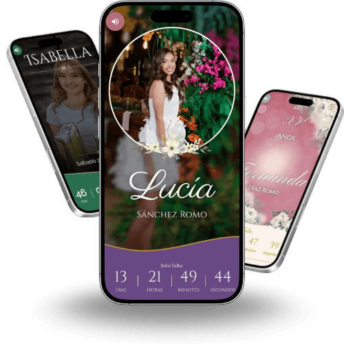 Invitaciones digitales para eventos sociales