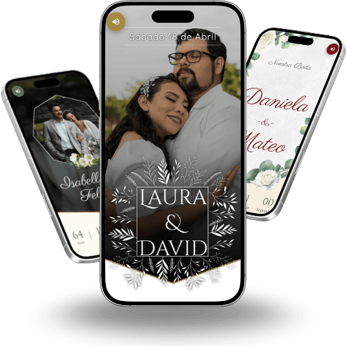 Invitaciones digitales para eventos sociales